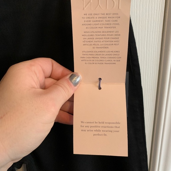 NYDJ size 2 pull on black jeans - Picture 11 of 14